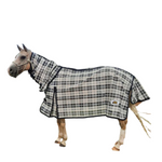 HORSE RUG GTL PVC SHADE CLOTH COMBO BLACK BEIGE
