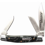IMPERIAL POCKET KNIFE STOCKMAN 3 BLADE 3.5" GREY MARBLE HANDLE IMP16S 
