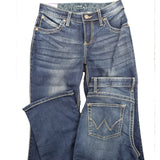 WRANGLER Q BABY ULTIMATE JEANS LEG 36" DARK BLUE [SZ:1]