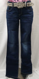 WRANGLER Q BABY ULTIMATE JEANS LEG 36" DARK BLUE [SZ:1]