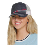 CINCH TRUCKER CAP DENIM EMBROIDERY 