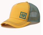 CINCH TRUCKER CAP GREEN AND GOLD