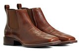 ARIAT MENS BOOT - BOOKER ELASTIC SIDE - ULTRA ROYAL BROWN - 10040289 [SZ:10]