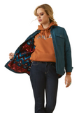 ARIAT WOMENS DILON SHIRT JACKET - REFLECTING POND [SZ:S]