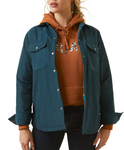 ARIAT WOMENS DILON SHIRT JACKET - REFLECTING POND [SZ:S]