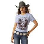 ARIAT WOMENS AMERICAN FREE SS TSHIRT [SZ:XL]