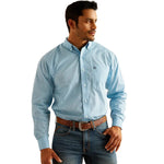 ARIAT MENS WF RICKY LS SHIRT SKY BLUE [SZ:XS]
