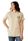 ARIAT TEE - REBAR HARDHEAD - OATMEAL HEATHER - 10055294 [SZ:XL]