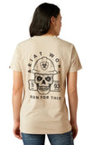 ARIAT TEE - REBAR HARDHEAD - OATMEAL HEATHER - 10055294 [SZ:XL]