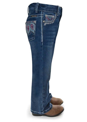 PURE WESTERN GIRLS BOOT CUT JEANS BELLE