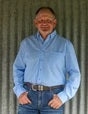 GROVERS MENS L/S SHIRT GRAEME BLUE WHITE STRIPE [SZ:2XL]