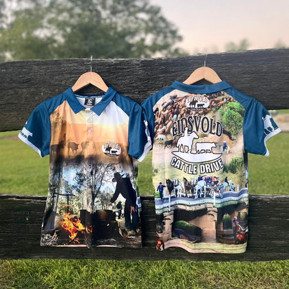 ECD SHIRTS S/S BLUE [SZ:12]