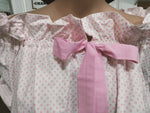 NORAH SHEET SHIRT - WHITE DOTTY [SZ:L]
