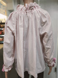 NORAH SHEET SHIRT - WHITE DOTTY [SZ:L]
