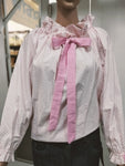NORAH SHEET SHIRT - WHITE DOTTY [SZ:L]