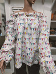 NORAH SHEET SHIRT - PARTY BUNTING [SZ:XL]