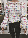 NORAH SHEET SHIRT - PARTY BUNTING [SZ:XL]
