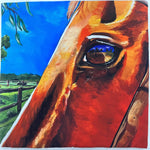MICHELLE CRONER CUSHION COVER HORSE