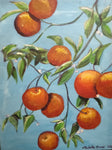 MICHELLE CRONER ORIGINAL ART ORANGES