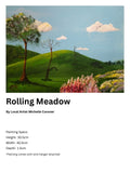 MICHELLE CRONER ORIGINAL ART ROLLING MEADOW