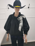 NORAH SHEET SHIRT - MIDNIGHT FLORAL [SZ:L]