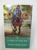 A TOUCH OF CANDY SMALL FLAT EARRINGS [SZ:TURQUOISE WOOD STAR]