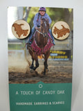 A TOUCH OF CANDY SMALL FLAT EARRINGS [SZ:WOOD DOGGIE]