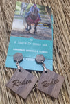 A TOUCH OF CANDY EARRINGS - TIMBER [=:HIDE N RODEO]