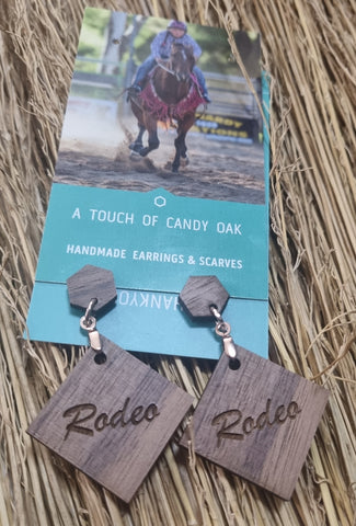 A TOUCH OF CANDY EARRINGS - TIMBER [=:HIDE N RODEO]