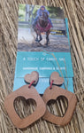 A TOUCH OF CANDY EARRINGS - TIMBER [=:HEART SPACE]