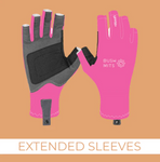 BUSH MITS SUN PROTECTION GLOVES CAROLYN [SZ:M]