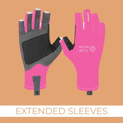 BUSH MITS SUN PROTECTION GLOVES CAROLYN [SZ:XS]