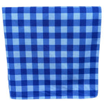 BUSH MITS NECK SCARF - HAMILTON BLUE GINGHAM [SZ:OS]