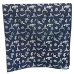 BUSH MITS NECK SCARF - NAVY ESTON JONES [SZ:OS]