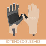 BUSH MITS SUN PROTECTION GLOVES THE NUDEY'S [SZ:M]