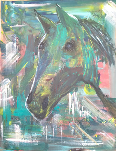 LYNN TUCKER ORIGINAL ART HEARTBROKEN