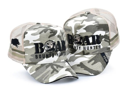 INSIGNIA TRUCKER HAT CAP - BOAR BOUNTY HUNTER