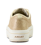 ARIAT WOMENS SHOES SKYLER PEARL FLORAL EMBOSS [SZ:8.5]