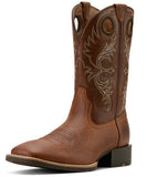 ARIAT MENS BOOT - SPORT RODEO AGED TAN ELEPHANT PRINT / LUNA TAN - 10061183 [SZ:7]
