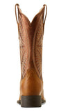 ARIAT WOMENS BOOT - ROUND UP RUIDOSO - PEARL BURNISHED CHESTNUT - 10051066 [SZ:8]