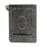 ARIAT WALLET - WORK - BIFOLD MONEY CLIP PATCH LOGO GREY - A3402706