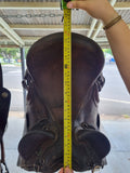 SECONDHAND SADDLE - CEC THIESS POLEY - STOCK SADDLE