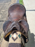 SECONDHAND SADDLE - CEC THIESS POLEY - STOCK SADDLE