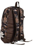 TIN HAUL BACKPACK BROWN WESTERN SCENE - 10-099-0070-0126 BR