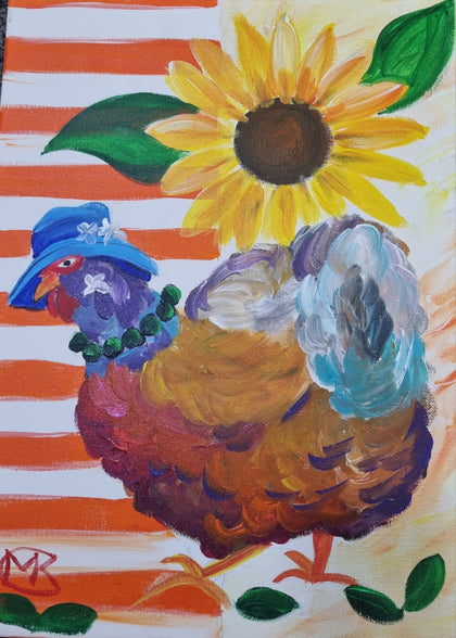 MICHELLE CRONER ORIGINAL ART - SUNNY SIDE SWAGGER