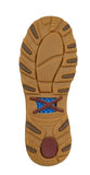 TWISTED X WOMENS MOCS CELLSTRETCH SLIP ON BROWN FLOWER - TCWXC0063 [SZ:7.5]