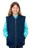 JC JNR DIAMANTINA VEST - NAVY - BWOV2301 [SZ:XS]
