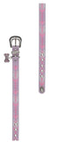 DOG COLLAR  - KAIRA DOG COLLAR - PURE WESTERN - P6W2965CLR - LILAC [SZ:XS]