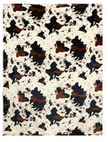 PURE WESTERN COW PRINT PATTERN SNUGGLE BLANKET