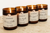 LANTERNCOVE CANDLES - BOTANICALS 8oz GLASS - LEMON MYRTLE 